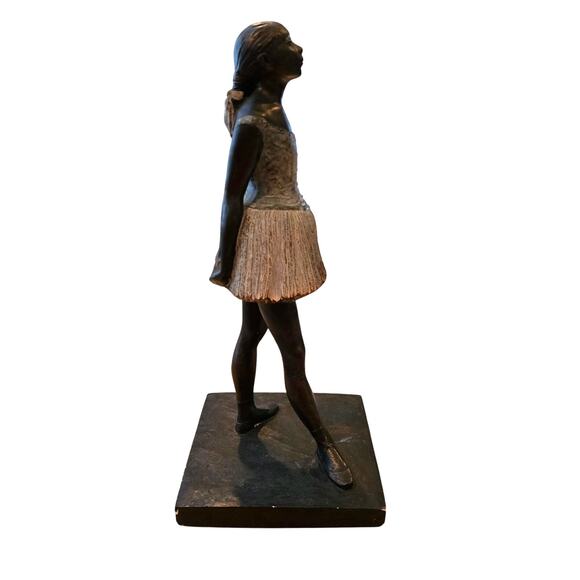 ALVA Ballerina Girl S. Eylanbekov Bronze Like Sculpture 17" - Picture 4 of 5